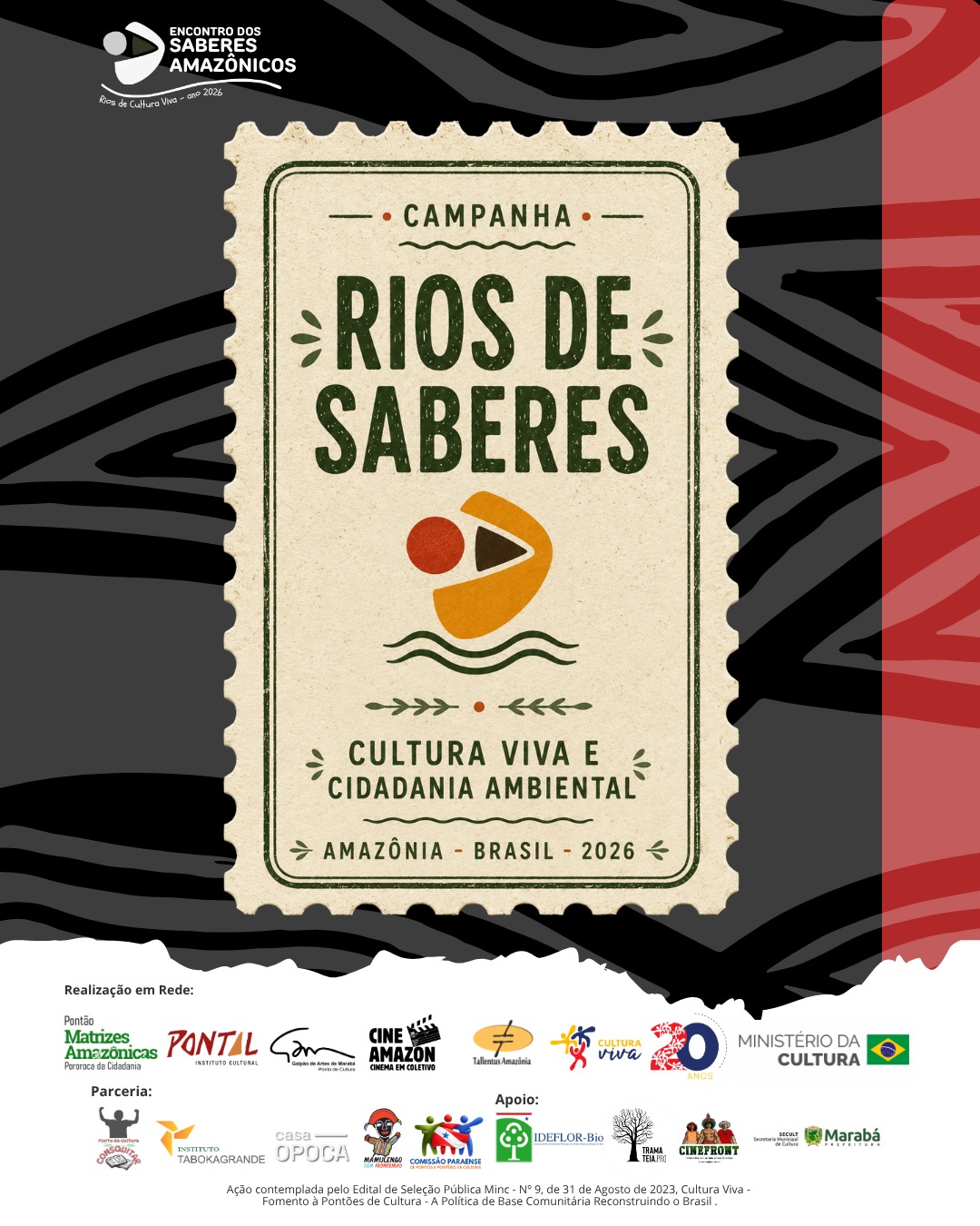 Campanha Rios de Saberes.